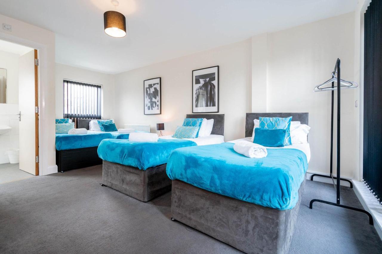 City Centre Townhouse - 3 Bedrooms - Garage - Parking - Top Rated Birmingam Exterior foto