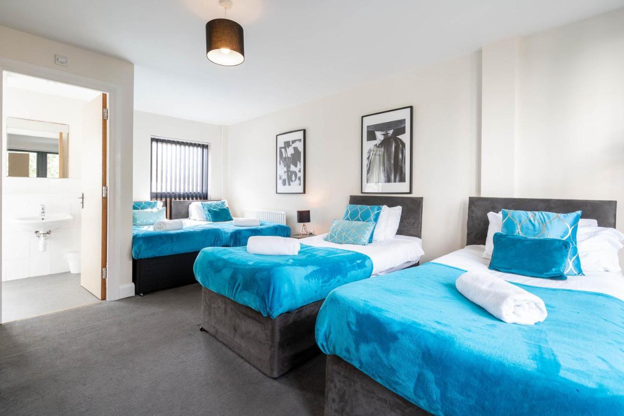 City Centre Townhouse - 3 Bedrooms - Garage - Parking - Top Rated Birmingam Exterior foto